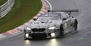 Новое гоночное купе BMW M6 GT3 проходит обкатку на трассе Нюрбургринг