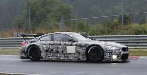 Шпионские снимки BMW M6 GT3 2016 года 