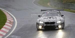 Шпионские снимки BMW M6 GT3 2016 года 