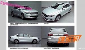 Китайский VW Bora вновь помолодел