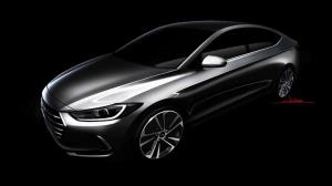 Компания Hyundai знакомит с дизайном нового седана Elantra