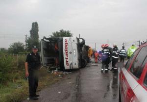 Автобус с украинцами попал в ДТП в Румынии, двое погибших и 12 пострадавших