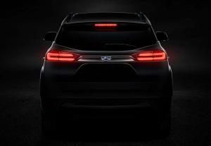 Тизер нового кроссовера Geely 