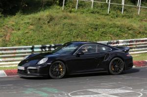 Шпионские снимки Porsche 911 2016 года 