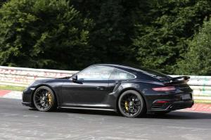Шпионские снимки Porsche 911 2016 года 