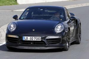 Шпионские снимки Porsche 911 2016 года 