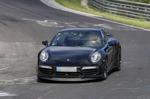 Шпионские снимки Porsche 911 2016 года 