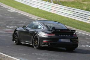 Шпионские снимки Porsche 911 2016 года 
