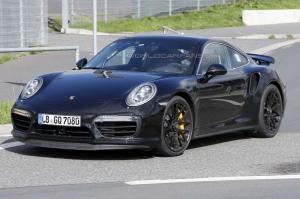 Шпионские снимки Porsche 911 2016 года 