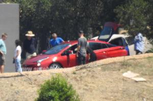 Шпионские снимки Toyota Prius 2016 года 