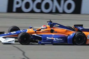 IndyCar: Кимбол возглавил первую тренировку в Поконо