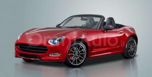 В Сети появился неофициальный рендер родстера Fiat 124 Spider