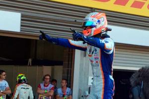 GP3: Лука Гиотто выиграл вторую гонку в Бельгии