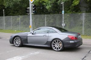 Шпионские снимки Mercedes-Benz SL63 AMG 2016 года 
