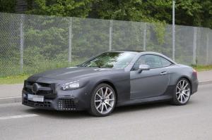 Шпионские снимки Mercedes-Benz SL63 AMG 2016 года 