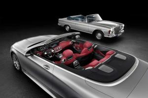 Mercedes-Benz продемонстрировал дизайн четырехместного кабриолета S-Class