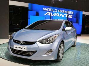 Hyundai Elantra нового поколения замечена на тестировании