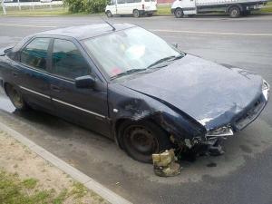 В Минске Citroen без водителя врезался в рейсовый автобус и Audi