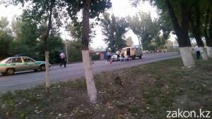 В Алматы в мкр.Кулагер сбили молодую пару, девушка скончалась на месте