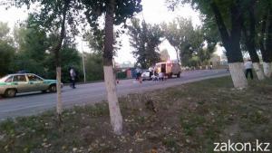 В Алматы в мкр.Кулагер сбили молодую пару, девушка скончалась на месте
