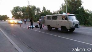 В Алматы в мкр.Кулагер сбили молодую пару, девушка скончалась на месте