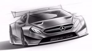 Mercedes показала наброски автомобиля 2016 года