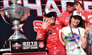 Indycar: Диксон выиграл финальную гонку и титул