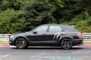 «Заряженная» версия Bentley Bentayga впервые замечена на тестах 