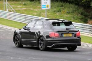 «Заряженная» версия Bentley Bentayga впервые замечена на тестах 