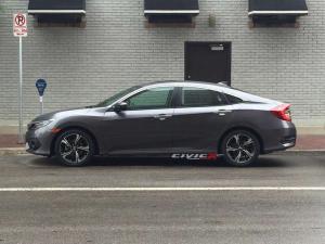 Шпионские снимки Honda Civic 2016 года 
