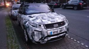 В объектив фотошпионов попал новый кросс-кабриолет Range Rover Evoque Cabrio