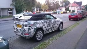 Шпионские снимки Land Rover Range Rover Evoque Cabrio 2016 года 