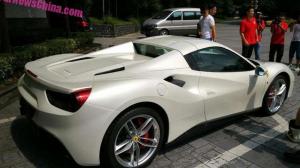 Ferrari 488 Spider в Китае 