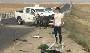В дорожной аварии на автотрассе в Мангистау погибла женщина