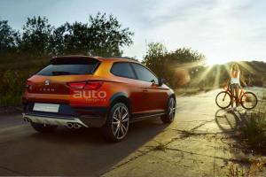  Seat Leon Cross Sport рассекретили до премьеры