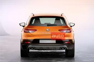 Первые официальный фото Seat Leon Cross Sport 2016 года 