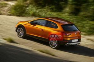 Первые официальный фото Seat Leon Cross Sport 2016 года 