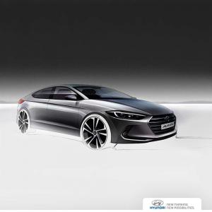 Тизер Hyundai Avante/Elantra 
