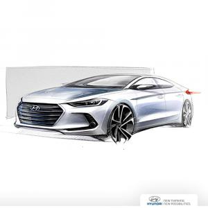 Тизер Hyundai Avante/Elantra 