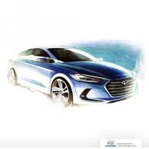 Тизер Hyundai Avante/Elantra 