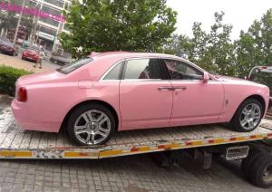 Розовый Rolls-Royce Ghost из Китая 