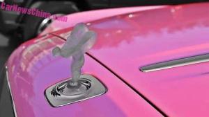 Розовый Rolls-Royce Ghost из Китая 