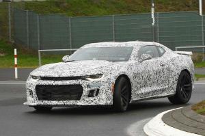 Chevrolet вывела на тесты самый мощный спорткар Camaro ZL1