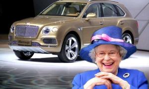 Первый серийный кроссовер Bentley Bentayga передадут королеве Великобритании