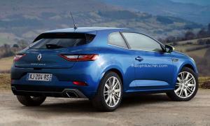 Возможный внешний вид Renault Megane Coupe 2016 года 