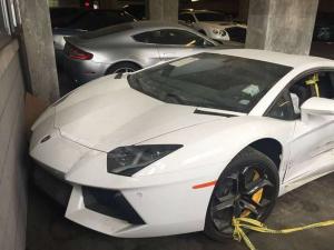 Разбитый Lamborghini Aventador за 125 000$ 