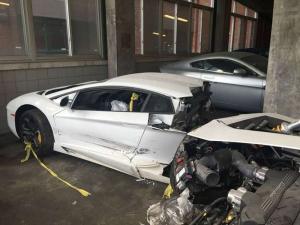 Разбитый Lamborghini Aventador за 125 000$ 