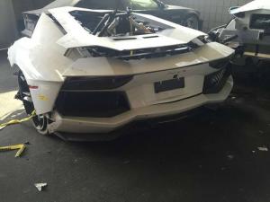 Разбитый Lamborghini Aventador за 125 000$ 