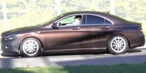 Обновленный Mercedes-Benz CLA замечен в Германии