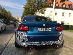 Шпионские снимки BMW M2 Coupe 2016 года 
